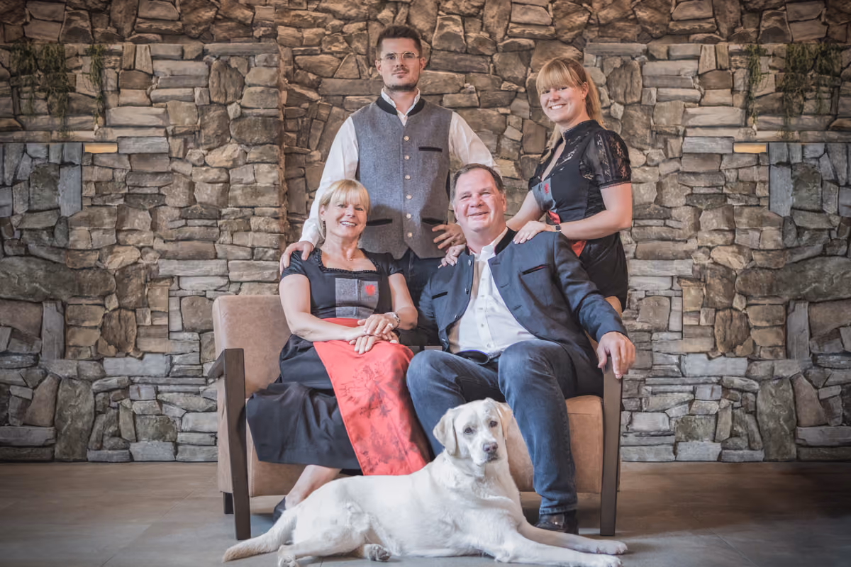 La famiglia Gasser gestisce l'Hotel Hubertus