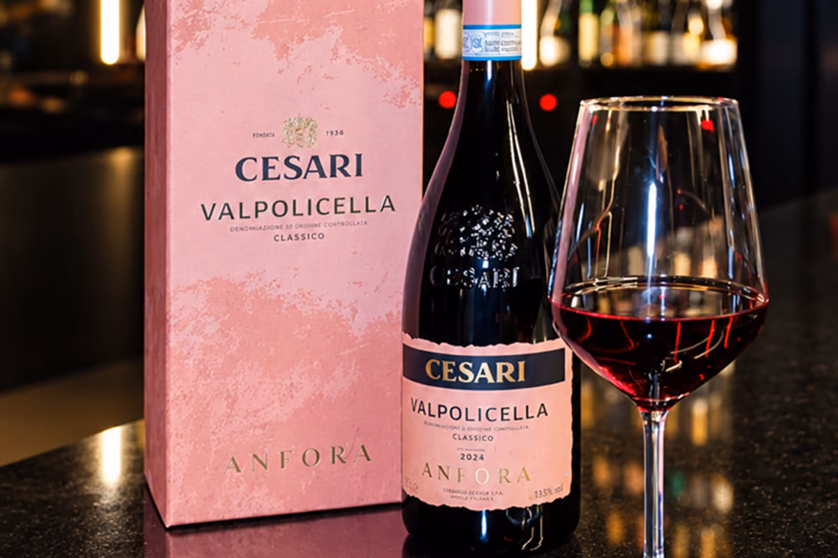Il Valpolicella Classico Anfora 2024 è stato presentato al Vinitaly 2026 in 1.936 bottiglie numerat