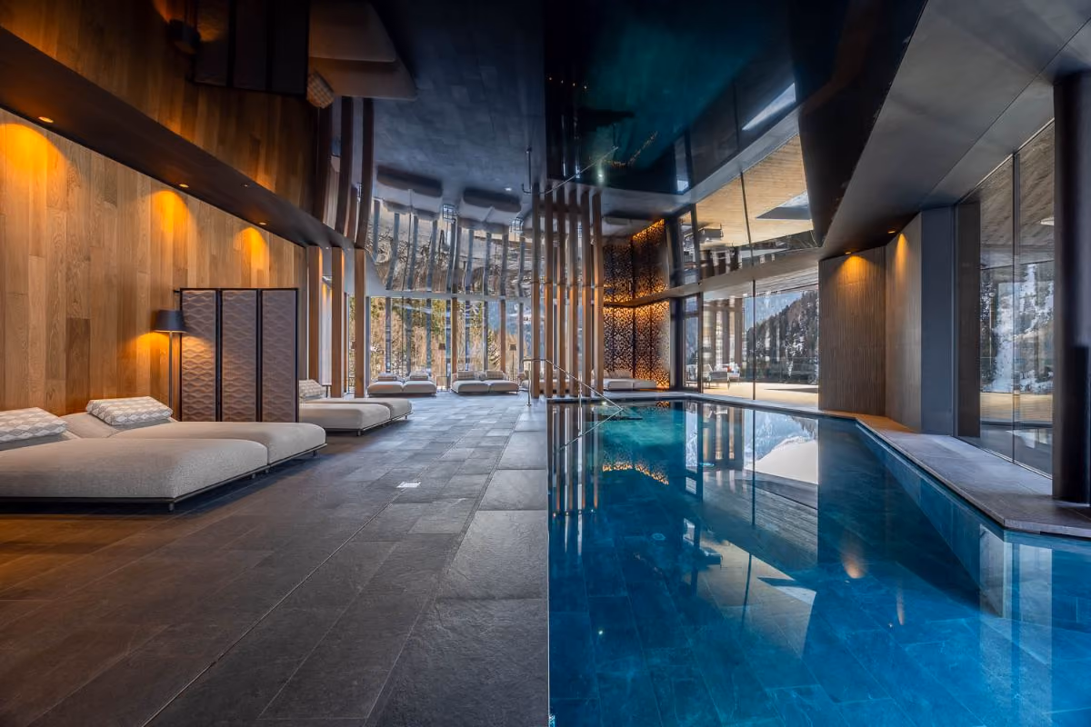 L'area wellness dell'Hotel Vioz
