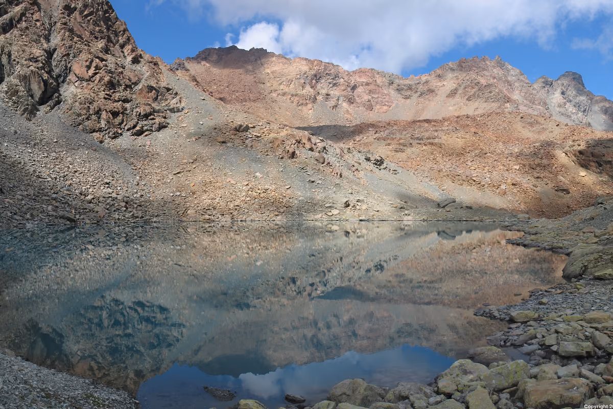 Il lago superiore di Sassersa