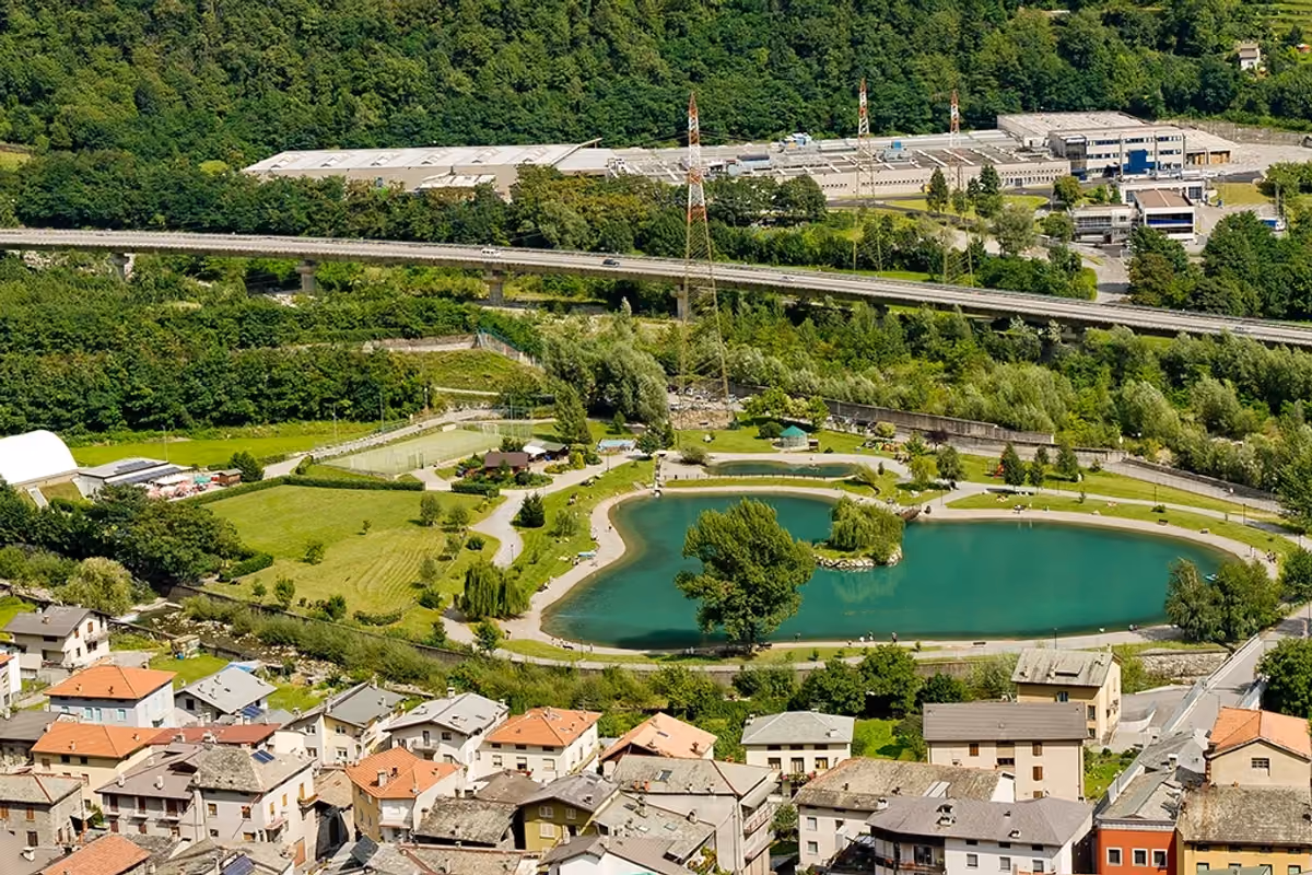 Il laghetto Prati di Punta a Grossotto