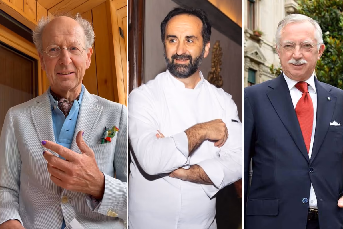 Michil Costa, Vito Mollica ed Ezio Indiani
