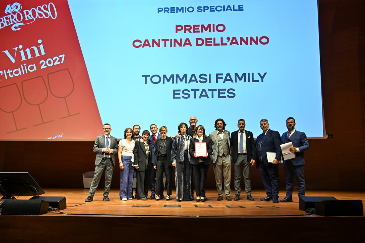 Vini dItalia, presentata la guida 2027: Tommasi miglior cantina