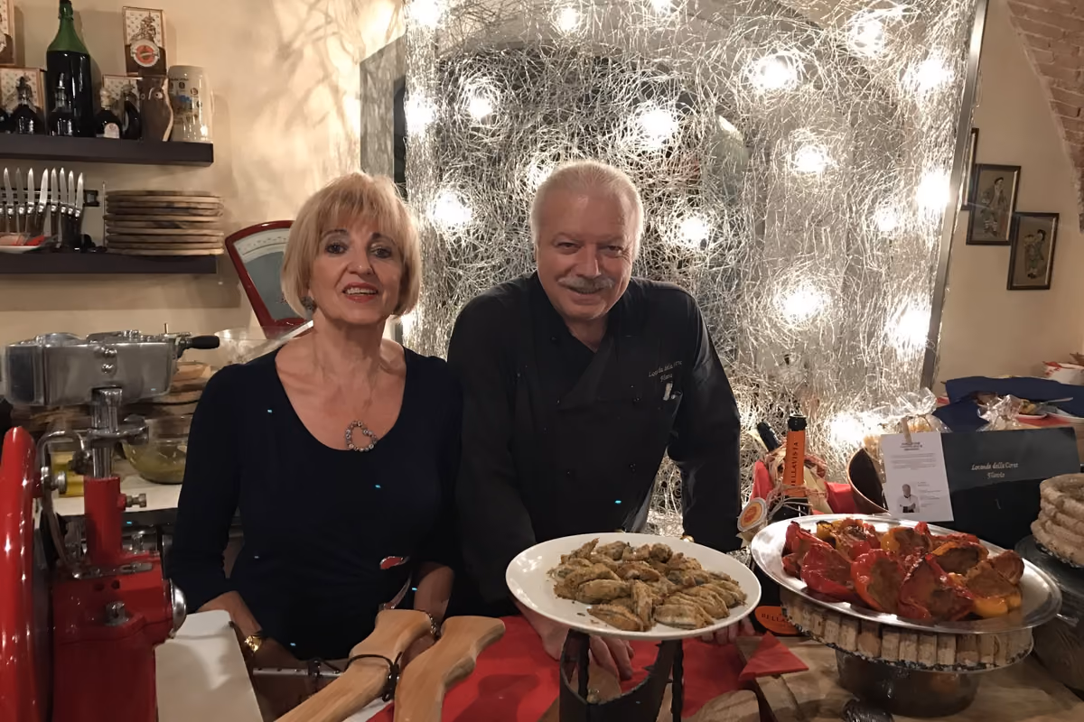 Terry Vezzoli e Flavio Manzilli