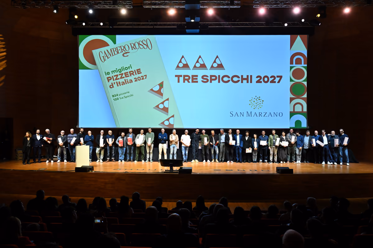 Le pizzerie premiate con i Tre Spicchi