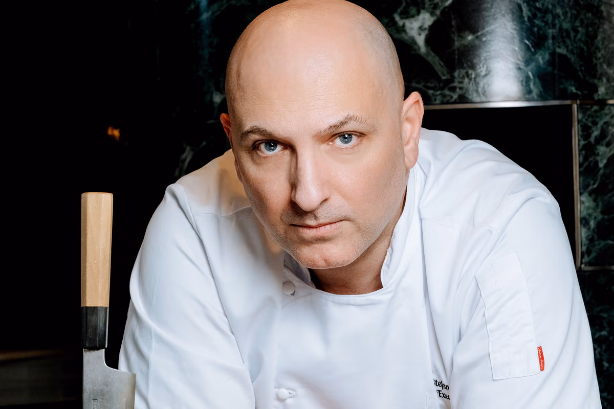 Lo chef Stefano Tortelli