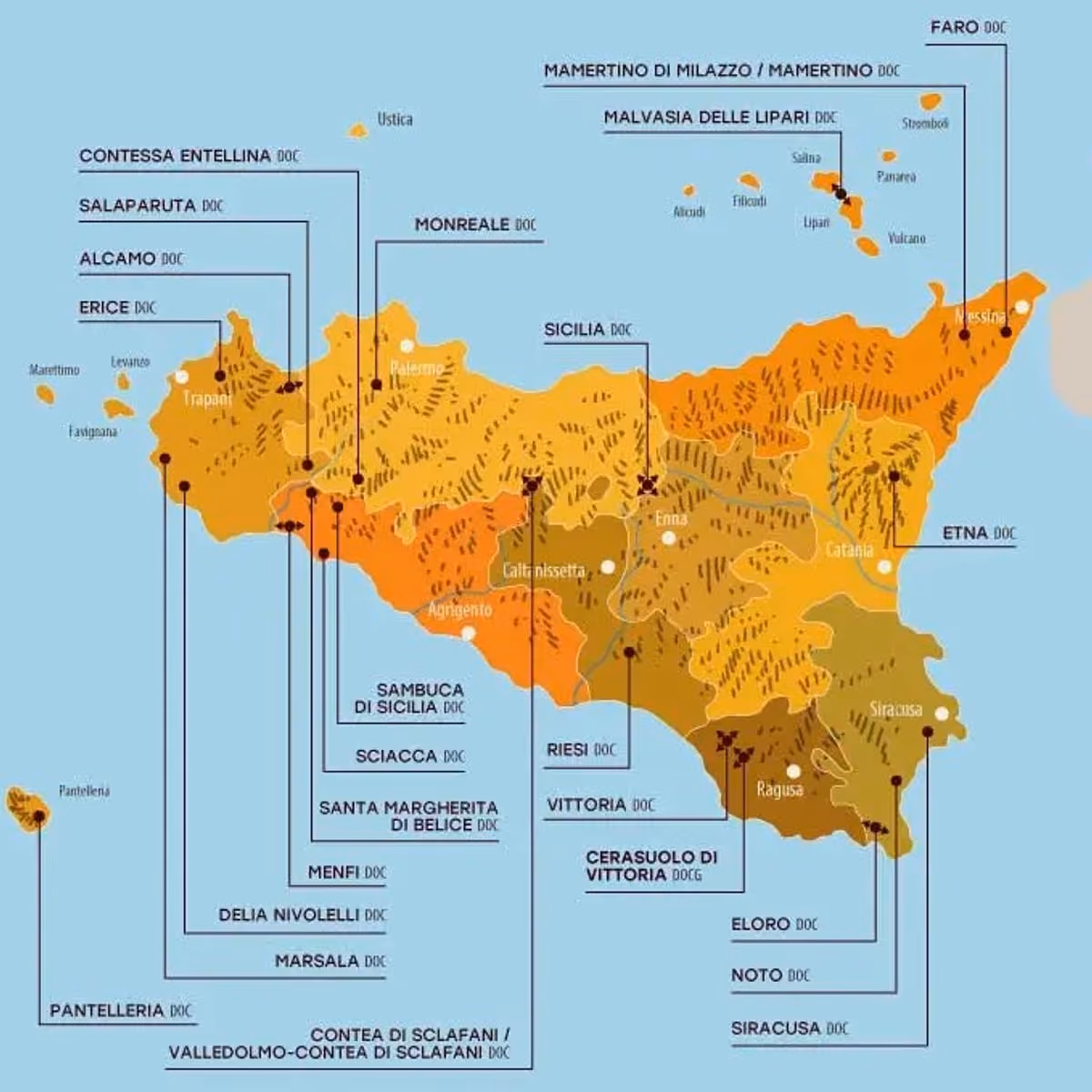 La Sicilia del vino