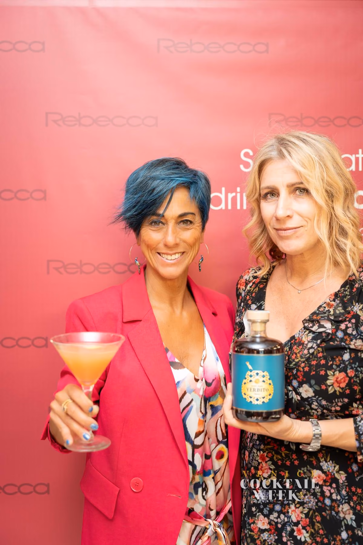 Paola Mencarelli con Karin Romano Scavetta, Presidente di Yerbito
