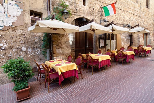 Hotel e ristoranti italiani troppo cari 
+10% delle altre mete nel Mediterraneo