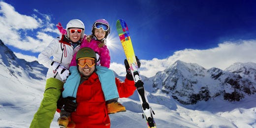 Settimana bianca, tra sci e relax 4 milioni gli italiani in viaggio -  Italia a Tavola