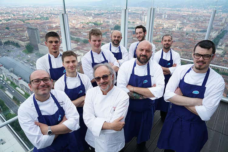 (Terrazza Piano 35 Cinzia Ferro con Marco Sacco)