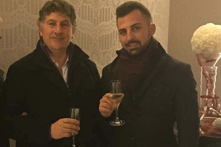Pietro con Giuseppe Parisi Casale San Leonardo, senza eventi lavoro azzerato e costi fissi enormi