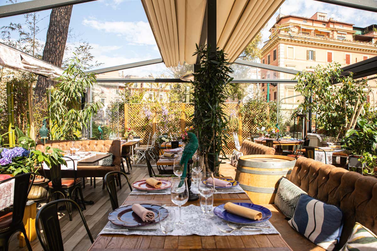 Una vista diversa su Roma? Alla Terrazza 121 sulla via Salaria