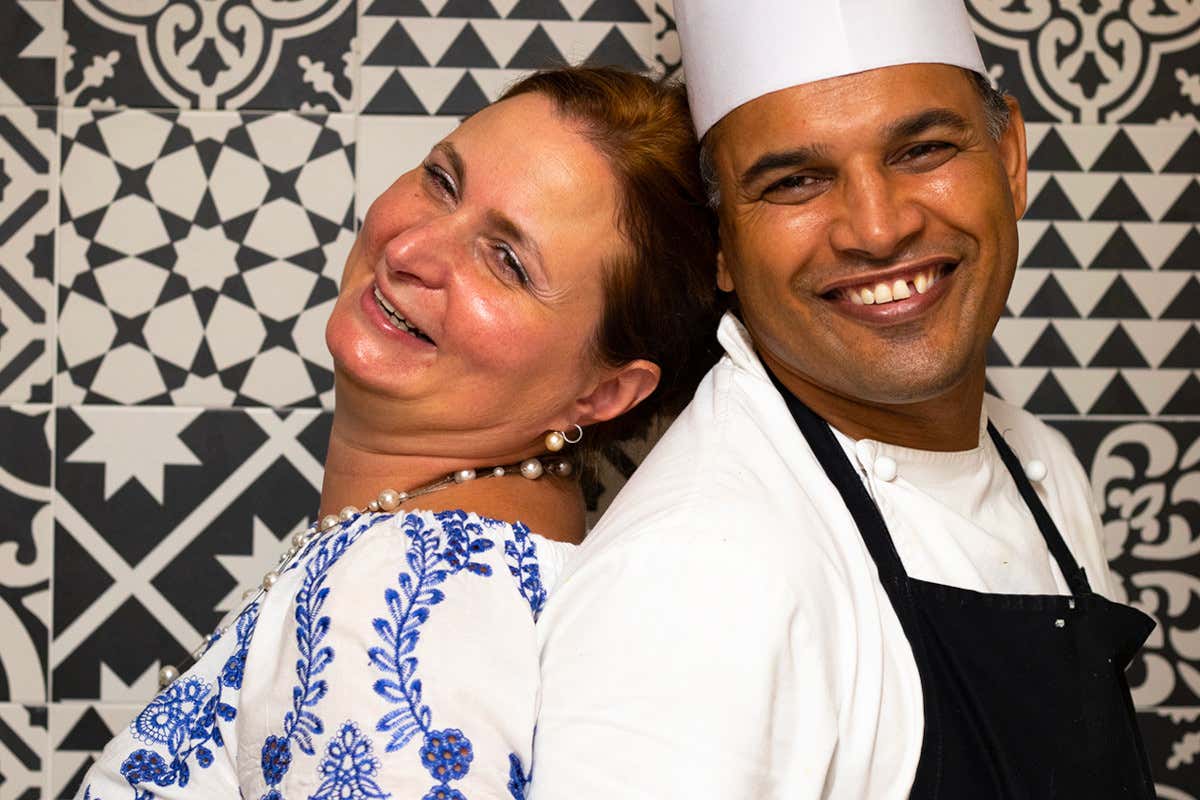 Elena Picchiottini e Dhian Singh Il Gusto della vita a Meda: cucina fusion? No qualcos’altro