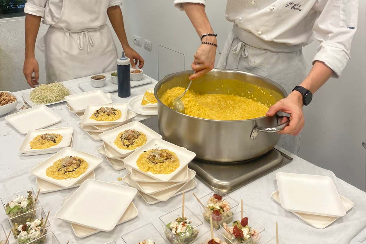 Ecco il menu del ristorante didattico Paolo Borsa di Monza Ecco il menu del ristorante didattico Paolo Borsa di Monza