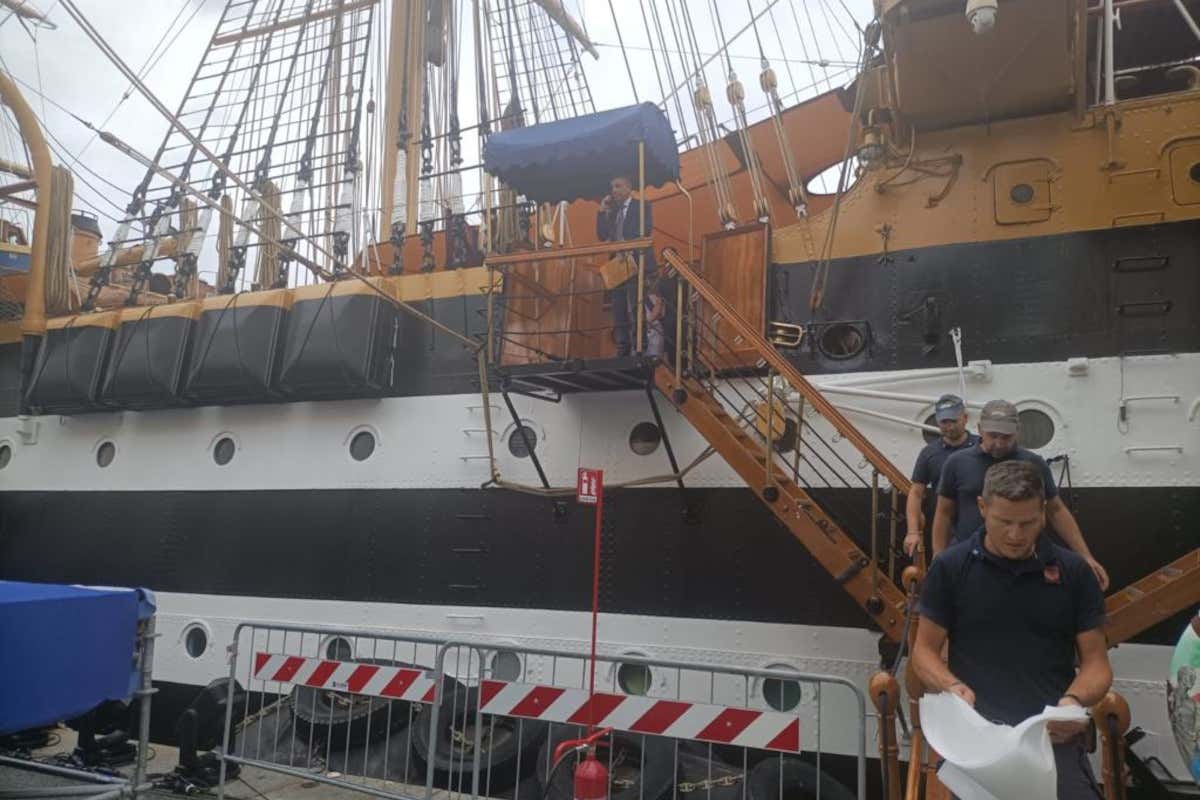 Con l’Amerigo Vespucci la cucina italiana fa il giro del mondo