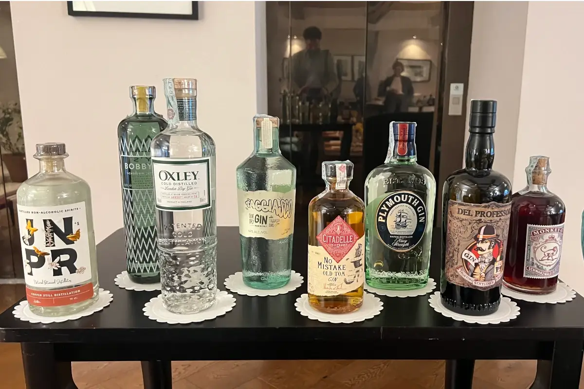 Verticale di gin al Turin Palace Hotel&nbsp; Apologia del Gin Tonic, esperienza da intenditori al Turin Palace Hotel
