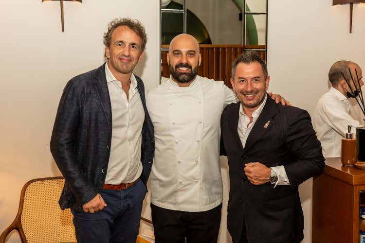 Gabriele Rondani, Daniele Pulejo e Salvatore Grosso Rum a tutto pasto? Sì! A Roma al ristorante Pulejo