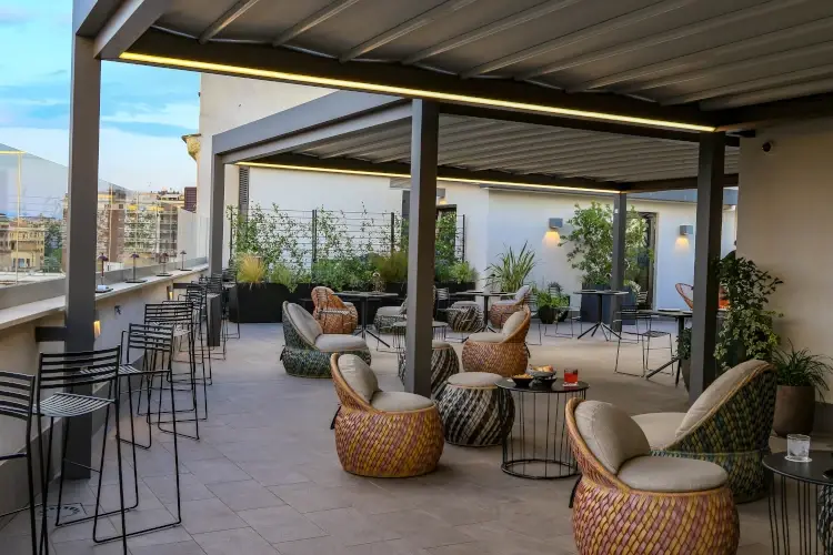 Lana a Roma, cocktail con vista Gazometro