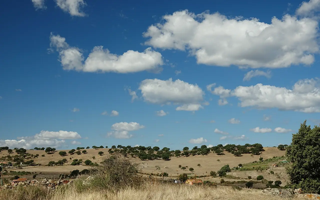 Veduta nella zona di di Santo Stefano Oschiri, alla scoperta dell'altra Sardegna e dell'altra Gallura