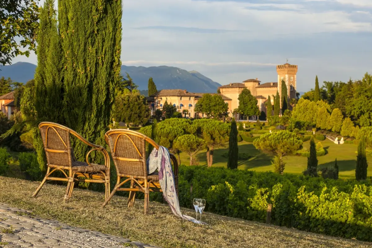 Il Castello di Spessa, immerso nella natura friulana