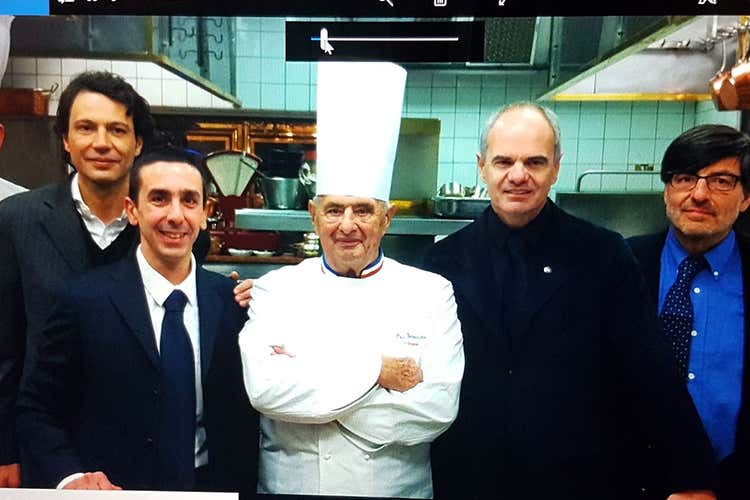 Paul Bocuse ed Enrico Derflingher () Paul Bocuse ed Enrico Derflingher ()