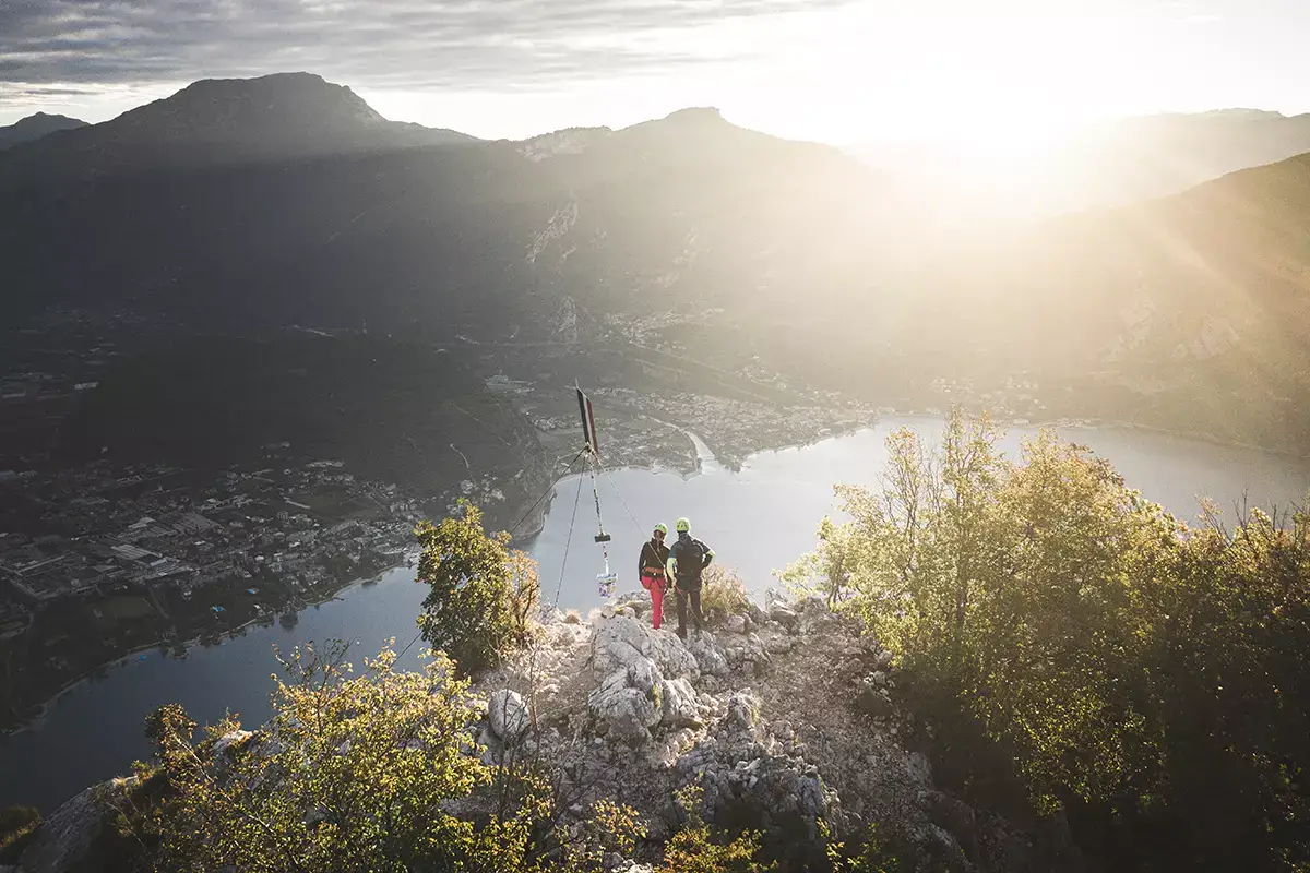 Riva Del Garda, Cima Capi Via Ferrata. Foto: APT Garda Dolomiti SpA Tra laghi e montagne: alla scoperta del Grada trentino