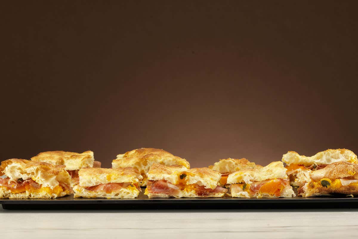 Scrocchiarella Sandwich 20 x 52 porzionata Scrocchiarella Sandwich nuovi format per ogni tipologia di esigenza dell'Horeca