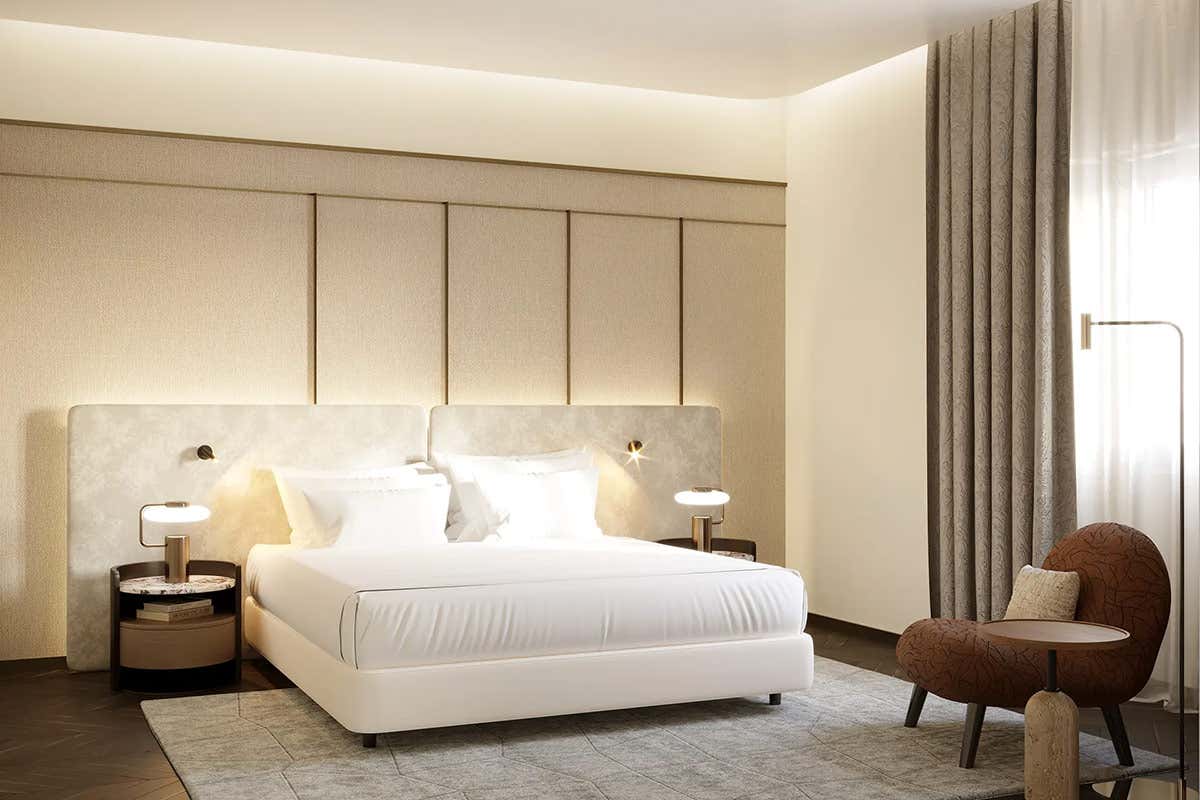 Dettaglio di una delle camere - Palazzo Firenze by Baglioni Hotels & Resorts