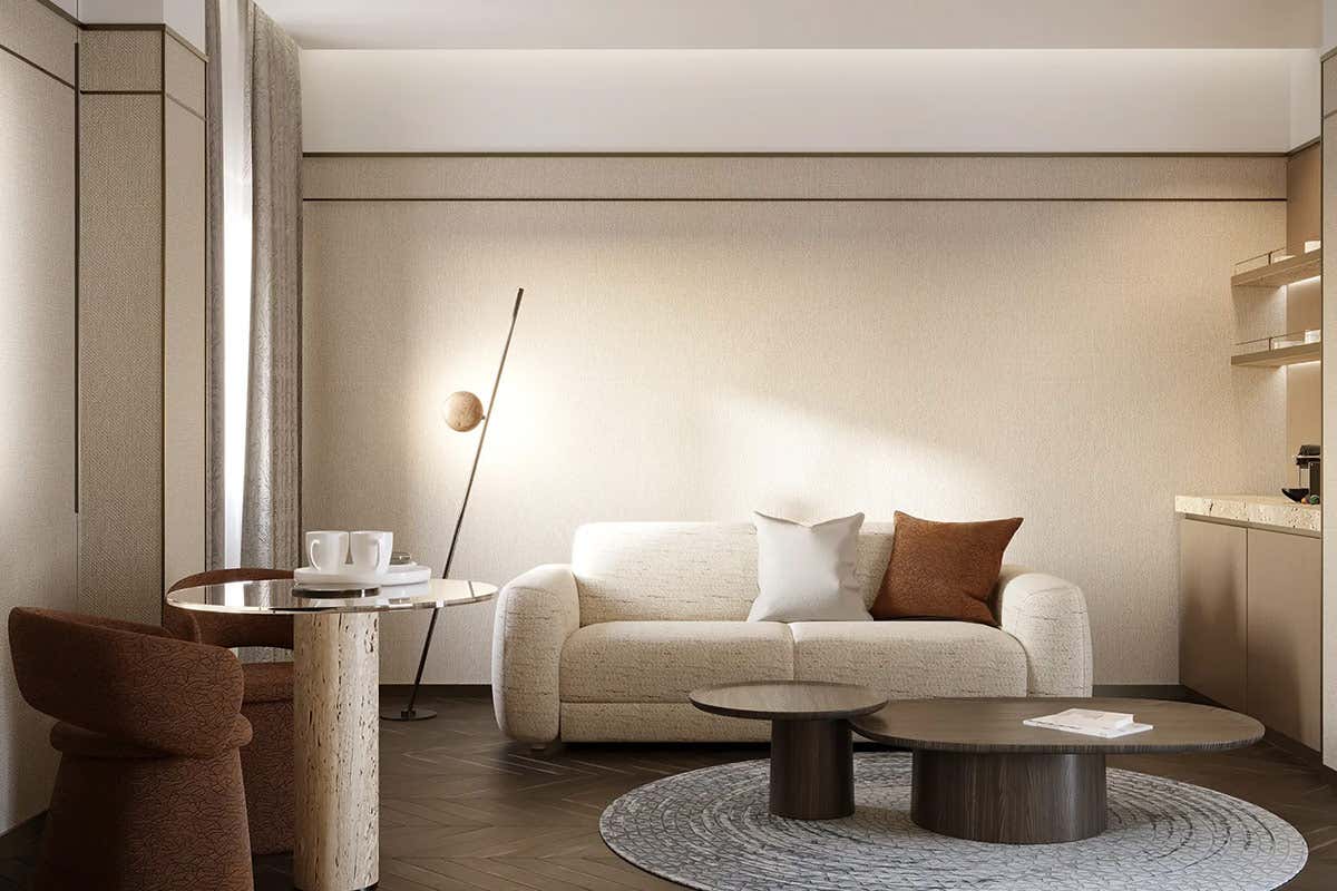 Dettaglio di una delle camere - Palazzo Firenze by Baglioni Hotels & Resorts