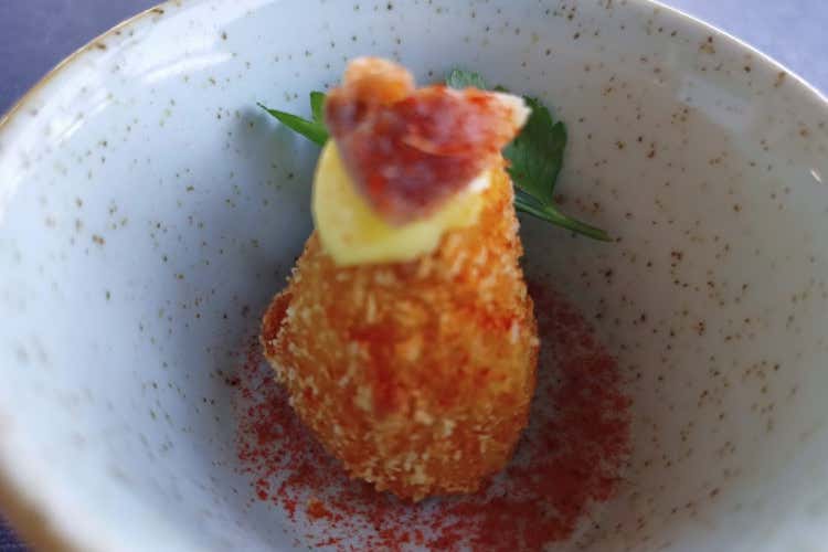 Entrée di benvenuto Ittiturismo In Marinetta, il pesce fresco di giornata del Delta del Po