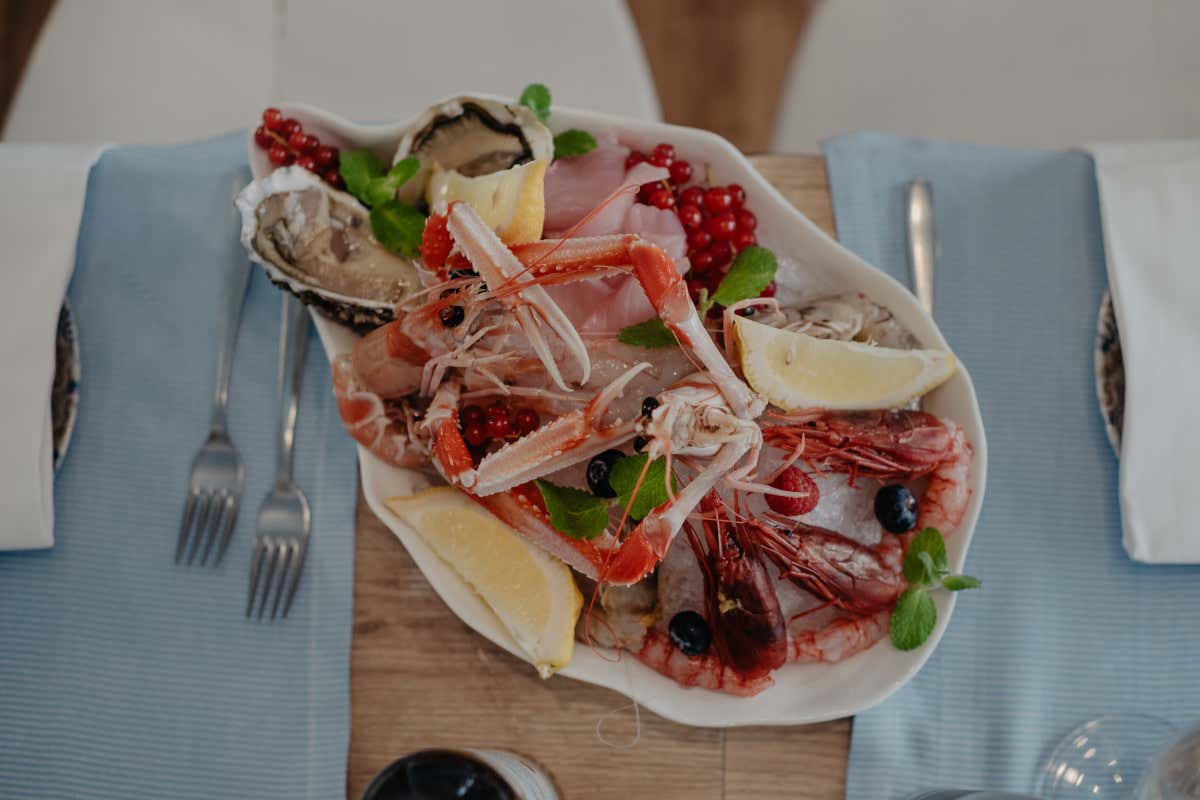 Osteria Santa Lucia, il bistrot di pesce di due fratelli napoletani