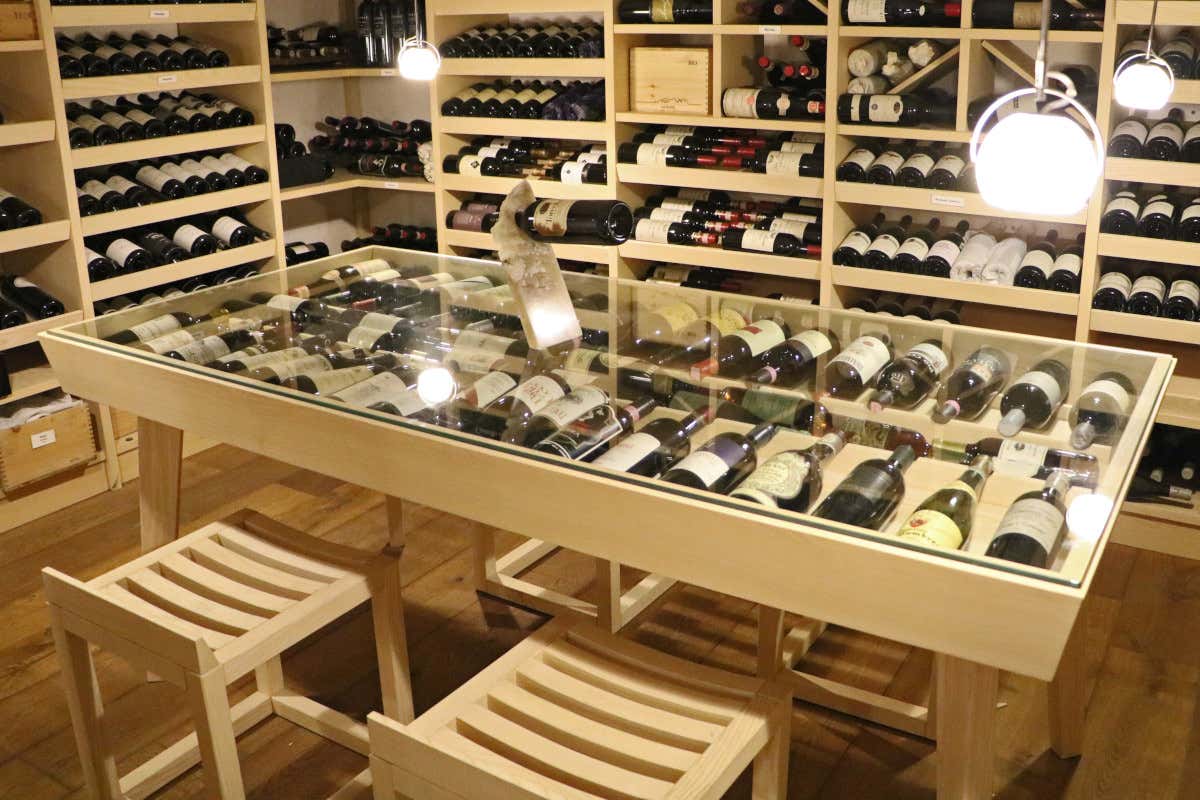 Arredo in legno per una cantina firmati Pasquini Marino Design nelle cantine e nei ristoranti: le e creazioni lignee di Pasquini