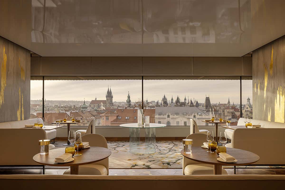 Il rooftop restaurant Zlatá Praha