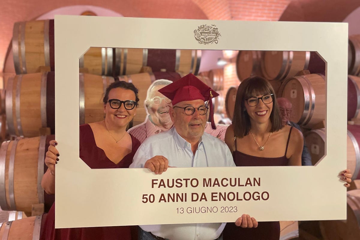 I 50 anni di carriera di Fausto Maculan tra Torcolato, grandi rossi e vini Piwi