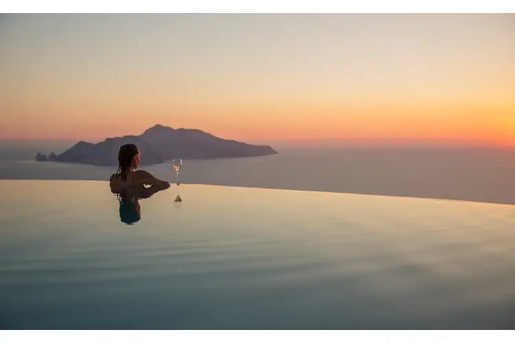 Relais Blu a Massa Lubrense, la rivincita del pacchero al tramonto