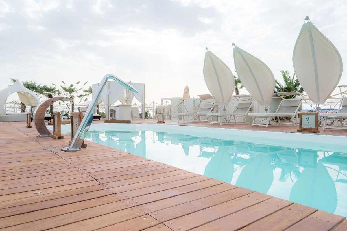 Terrazza Marconi a Senigallia, quando il mare