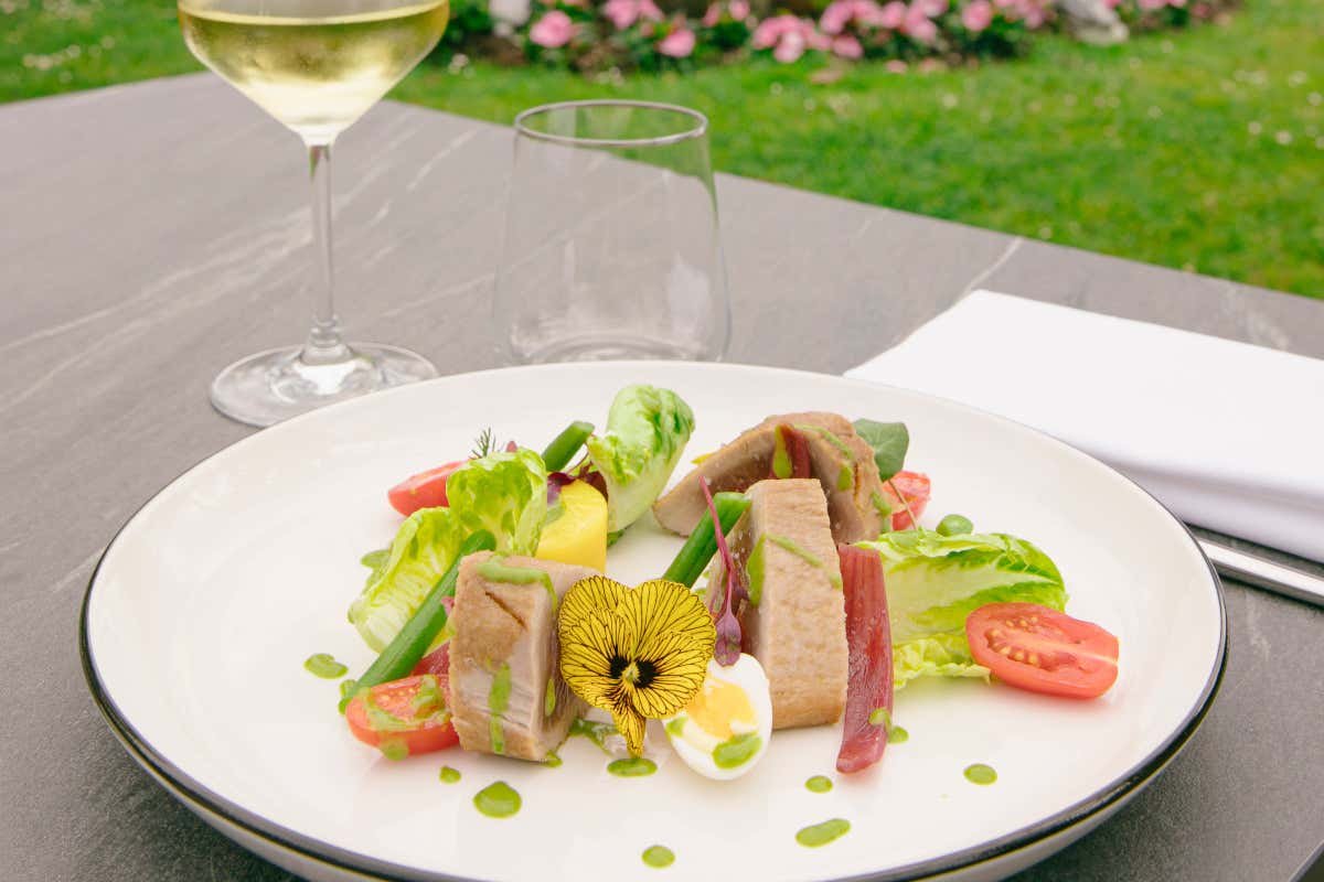 Il vero podio di Monza? Champagne e fagiano. Lo chef Fusaro racconta il Saint-Georges Premier Il vero podio di Monza? Champagne e fagiano. Lo chef Fusaro racconta il Saint-Georges Premier