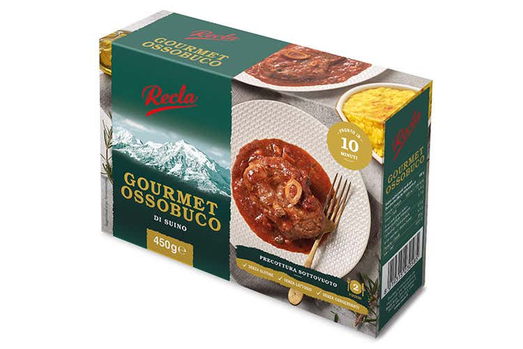 L'Ossobuco Gourmet a base di carne fresca di suino Gli italiani premiano il mondo degli affettati