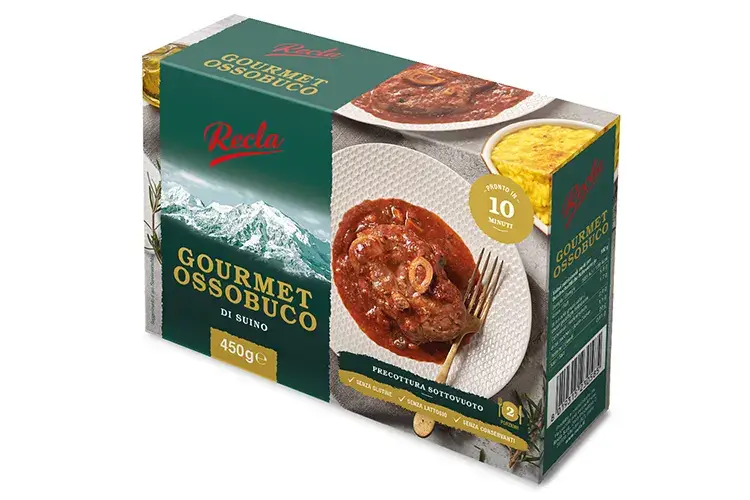 L'Ossobuco Gourmet a base di carne fresca di suino Gli italiani premiano il mondo degli affettati