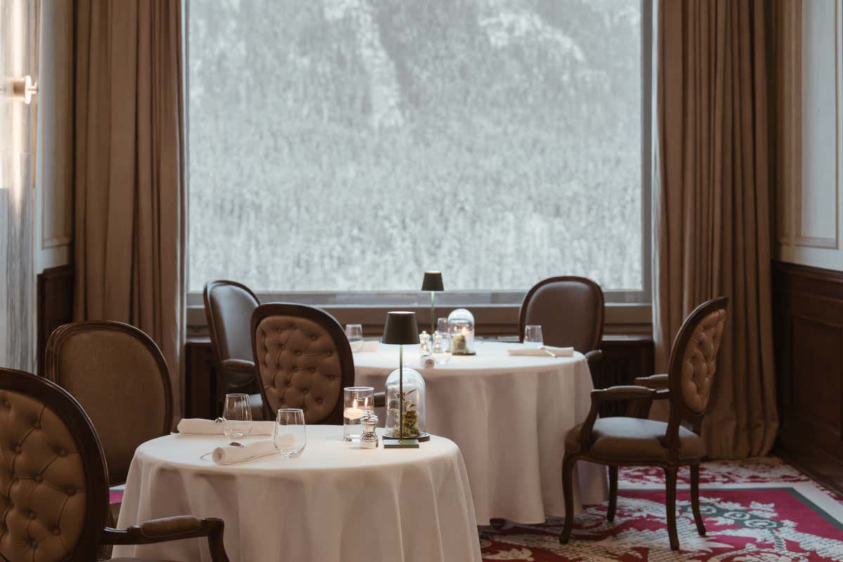 Com'è il nuovo Grand Restaurant dell'Hotel Carlton di St. Moritz