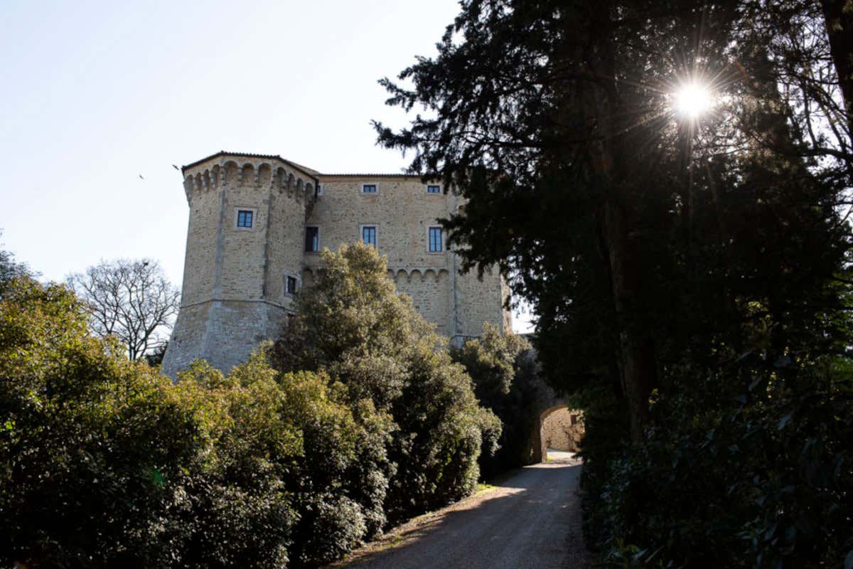 Metti una cena al Castello di Fighine di San Casciano dei Bagni