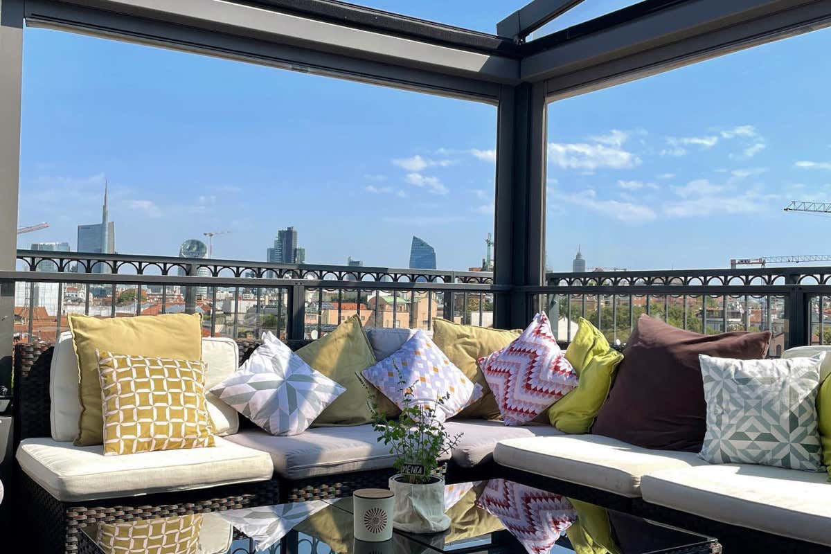 Cena vista Brera? Sulla Sky Terrace dell’Hotel Milano Scala