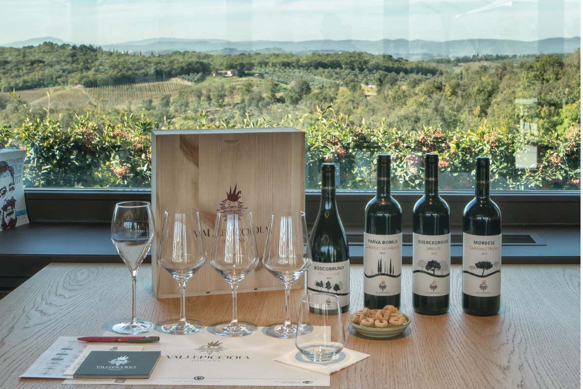 Da Vallepicciola a caccia di vini e di oli del Chianti Classico