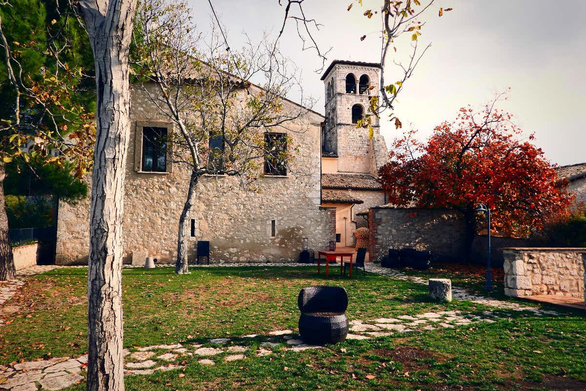 Un altro scorcio di Veroli, pronto a diventare borgo del benessere Veroli in Ciociaria il primo villaggio del benessere