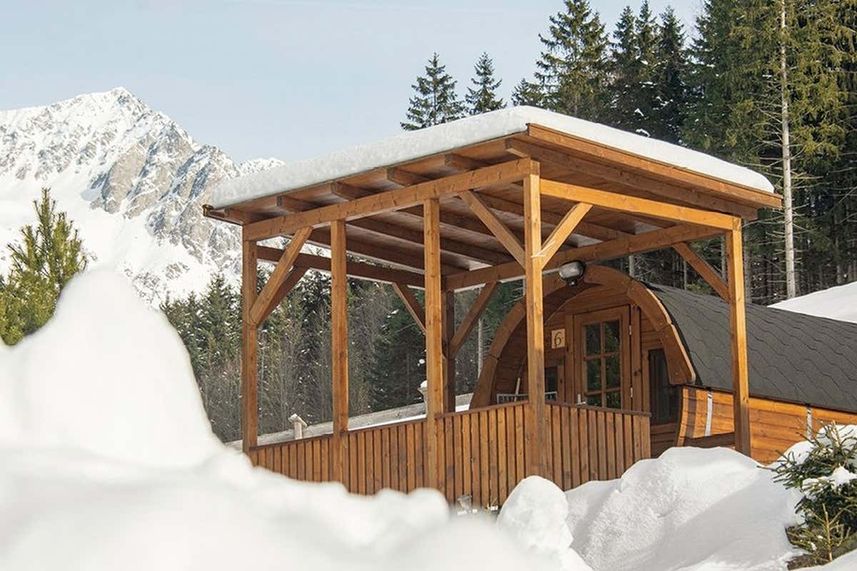 Forme arrotondate e comfort insospettabile nel cuore della natura