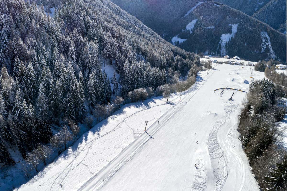 Family Resort Sonnwies a Luson, lo sci a misura di bambini
