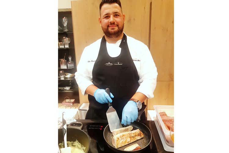 Riccardo Cil&igrave;a (Alcamo, cene d&rsquo;autore da Charme)