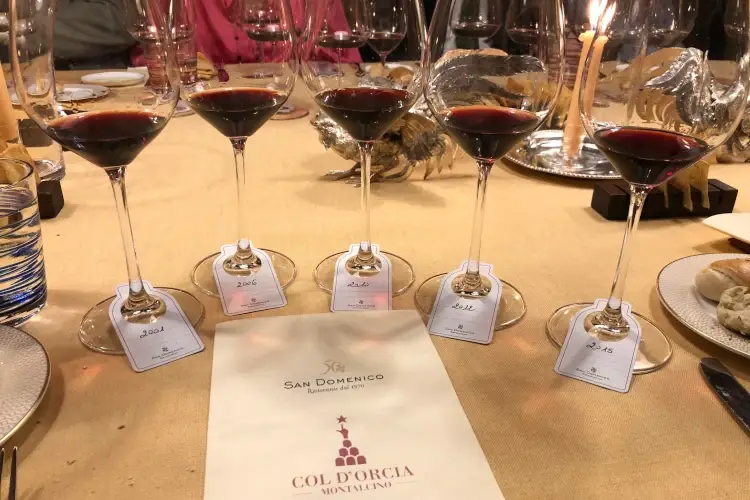 Poggio a Vento annate in degustazione Poggio al Vento di Col d&rsquo;Orcia si racconta al San Domenico di Imola
