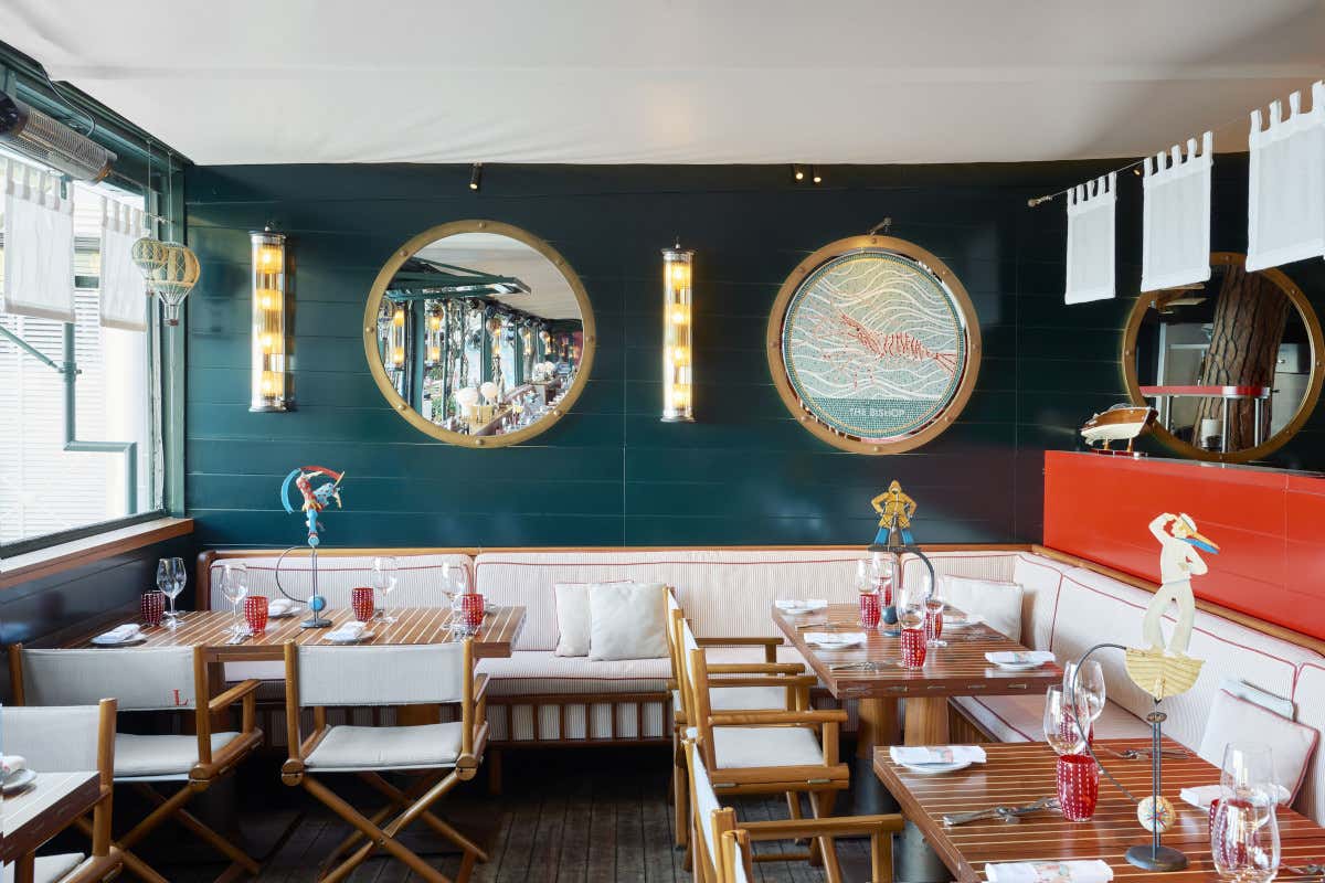 Langosteria a Paraggi, in Liguria, pronta per l'estate con il nuovo Bar Fiore